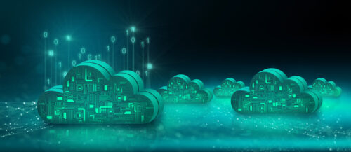 Cloud computing technology internet storage network.