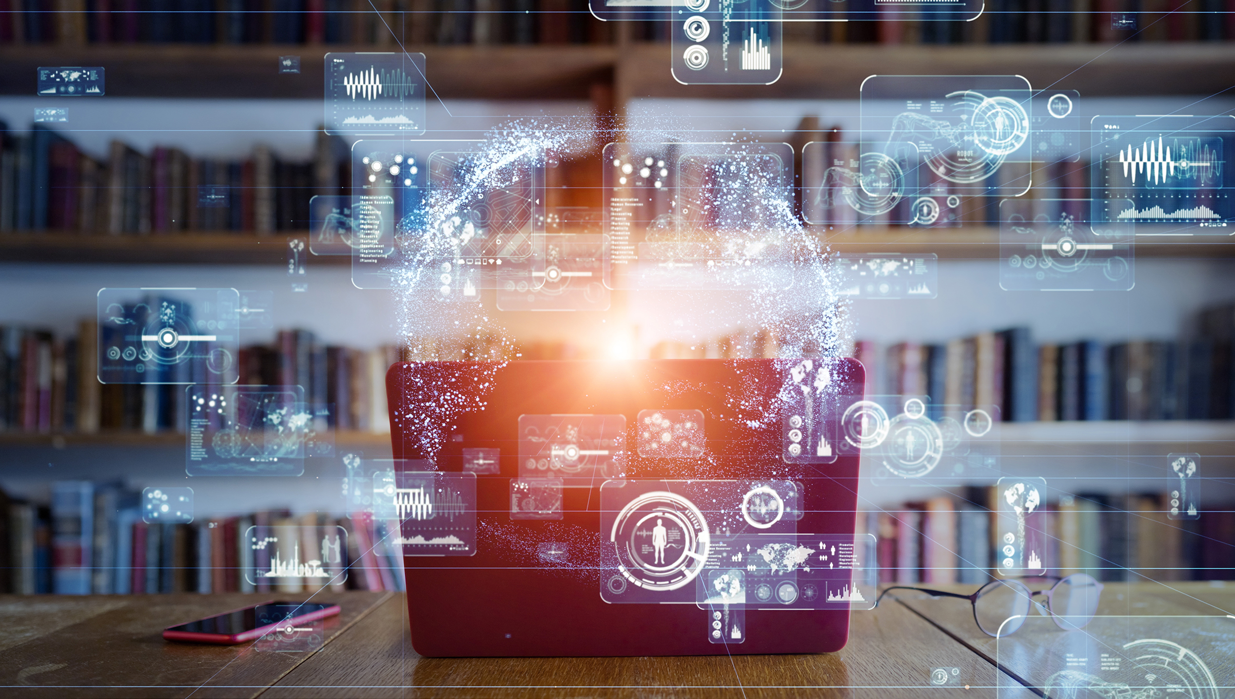 Science technology concept. Education. EdTech.