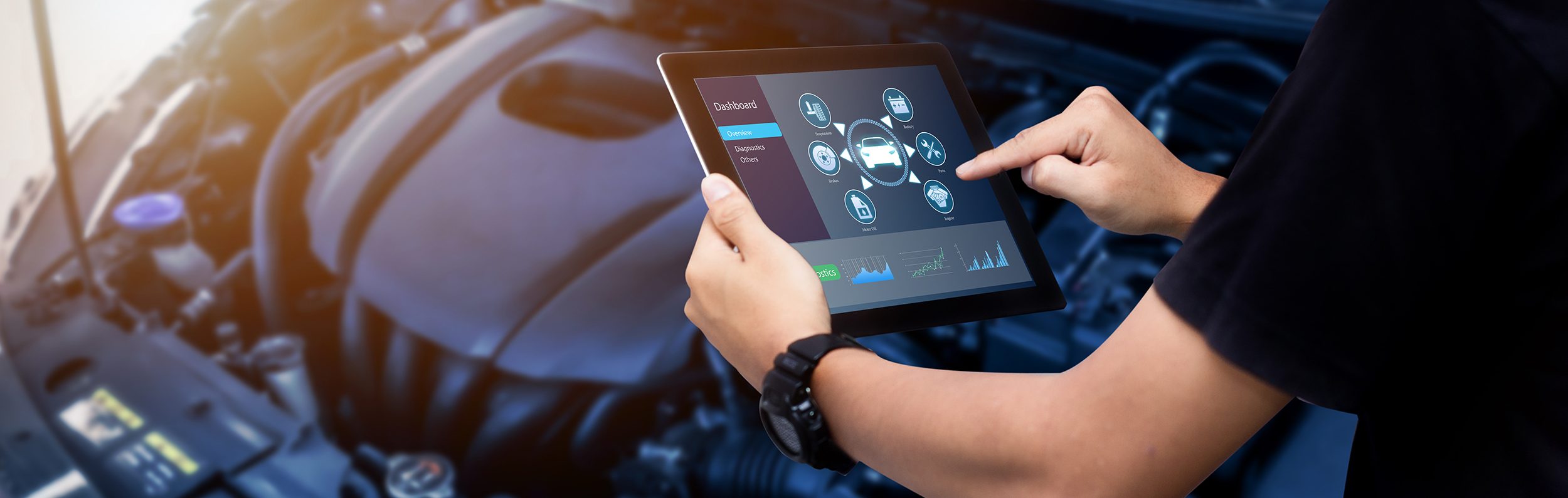 smart-car-service-diagnostics-software-conceptmechanic-using-digital-tablet-inspecting-vehicle