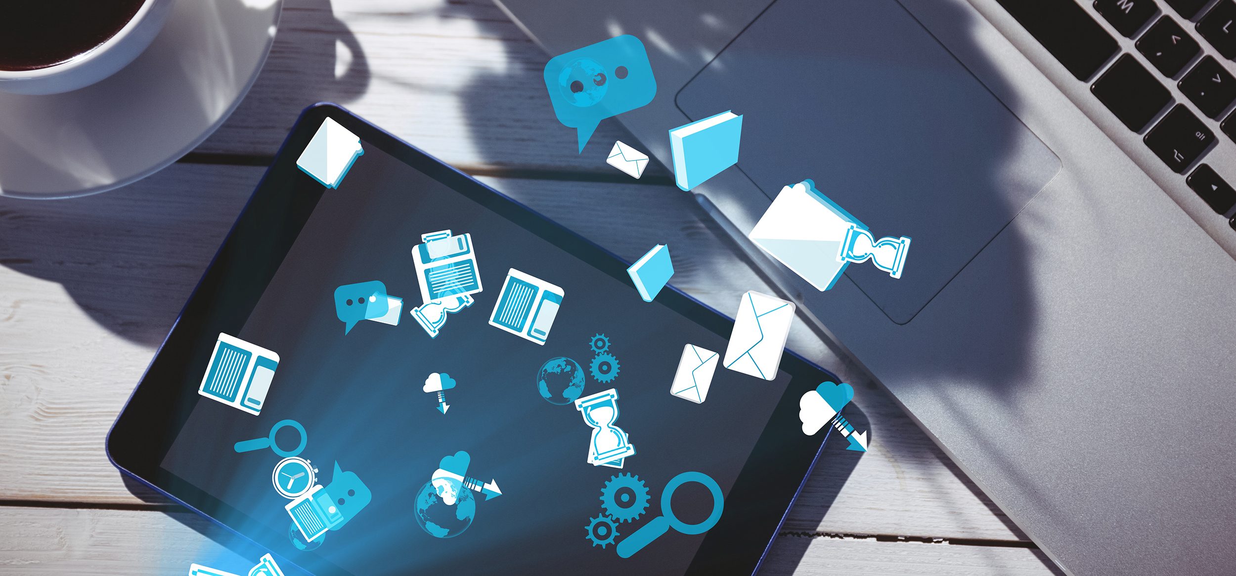 bright-blue-icons-cup-coffee-laptop