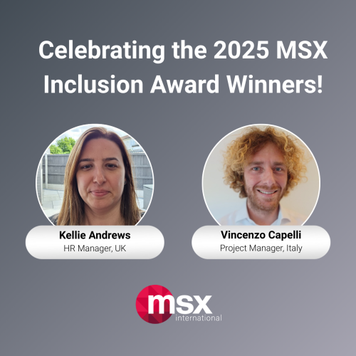 MSX Inclusion Award Winners